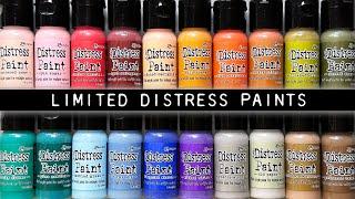 Tim Holtz Limited Distress Paints + Storage Tin