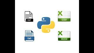 Convert .txt to Excel .csv or .xlsx using Python
