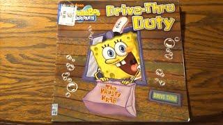 Driven To Serve - SpongeBob SquarePants Drive-Thru Duty Book