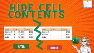 How To Hide Excel Contents. Quick. Effective.