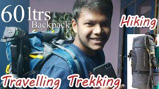 Trawoc 60ltrs Backpack  Travelling  Trekking  Hiking By Khans 