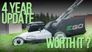 Is the EGO Lawn Mower worth it? My thoughts after 4 YEARS