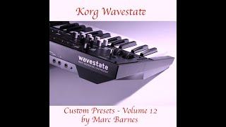 Korg Wavestate Volume 12 by Marc Barnes