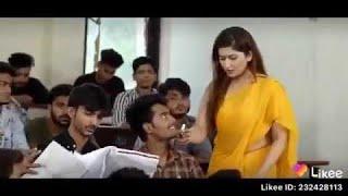 Sexy Madam In Classroom  Medam Ko Dekh kar students ke khade ho Gaye  Prank With Hot Madam