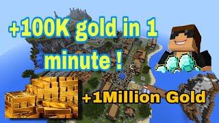 Minecraft LifeBoat Prison How to Earn Gold Easily.