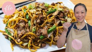 Home Cook Makes Takeout Quality Shanghai Fried Noodles 