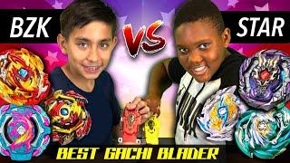 Beyblade Burst GT  Gachi Battle  BZK vs Star Turbo Episode