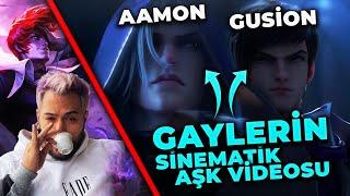 GAY AAMON VE GAY GUSİONUN SİNEMATİK AŞKI  GAMEPLAY MONTAGE İZLİYOR  Mobile Legends