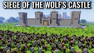 Siege of the Wolfs Castle in Minecraft  STRONGHOLD