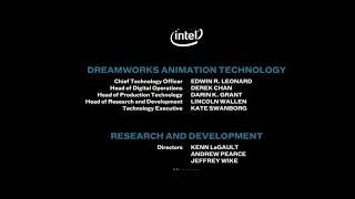 Monsters vs Aliens 2009 end credits.