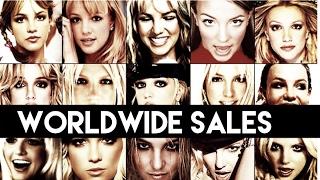 Britney Spears Worldwide Singles and Album Sales