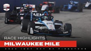 Race Highlights  2024 INDY NXT by Firestone at the Milwaukee Mile  INDY NXT by Firestone