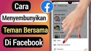 Cara Menyembunyikan Rekan Teman Di Facebook 2022  Sembunyikan Teman Reksa Facebook