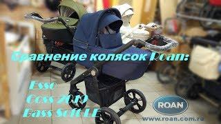 Сравнение колясок Roan Bass Soft LE Esso и Coss