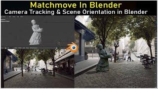 Match Moving in Blender  Camera Tracking & Matchmove in Blender  Blender 2.9