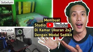 Membuat Studio YouTube Di Kamar Yang Berukuran Kecil