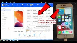 iPhone 66s iCloud Bypass with Network  Unlock Activation lock iphone 100% Calling fix