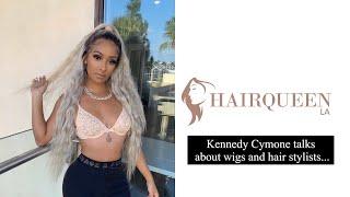 Kennedy Cymone talks about wigs best hairstylists and more.