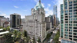 Fairmont Hotel Vancouver Video Tour