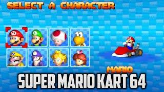 ⭐ Super Mario 64 PC Port - Super Mario Kart 64