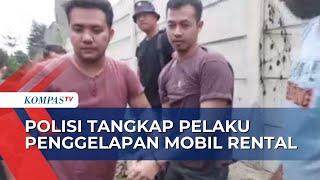 Detik-detik Polisi Meringkus Pelaku Penggelapan Mobil Rental di Bandar Lampung
