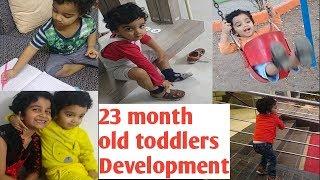 Growth and development of 23 month toddler