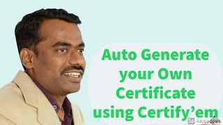 How to generate customised certificates through Google forms and certifyem add-on