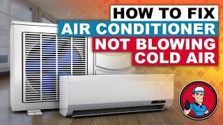 How to Fix Air Conditioner Not Blowing Cold Air  HVAC Training 101