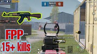 Pubg mobile  Tdm FPP  tips  best place in tdm for more kills in FPP  pubg mobile game play.