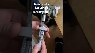 New locksmith tools for ABUS. Rotor pick