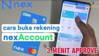 Cara Mendaftar Tabungan Nex Account  Rekening Digital