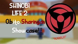 SHINOBI LIFE 2 Obito Sharingan Showcase