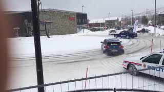 Super Cars VS Police winter