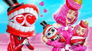 CAINE Dan CANDY PRINCESS MENIKAH? Cara Menjadi Candy Princess The Amazing Digital Circus