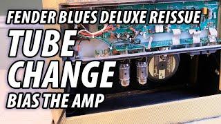 Fender Blues Deluxe Reissue  - Tube Change and Bias