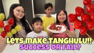 TRIED MAKING TANGHULU Success or Fail?  Ryzza Mae Dizon