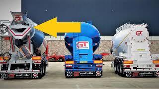 Concrete Mixer Semi-trailer Cement Mixer Semi Trailer - New Model 2021