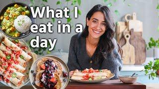 Full day of easy home-cooked meals 