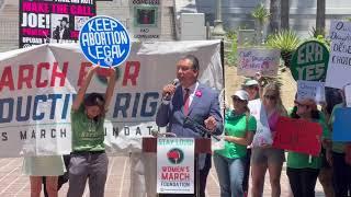 Sen. Alex Padilla  Padilla joins Womens March Foundation for National Walk-Out for Women  6.24.24