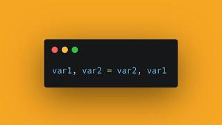 Python SWAP VARIABLES in 30 seconds ‍ #shorts