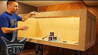 HOW TO Build a plywood aquarium  Part 1  Building the tank TUTORIAL