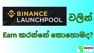 Binance Launch Pool Sinhala I How to earn with Binance Launch Pool