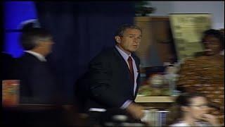 President George W. Bush delivers address on 911 from Sarasota school