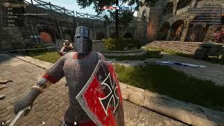 80 Man Castle Siege Mordhau Gameplay No Commentary