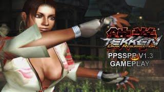 Tekken 5 Dark Resurrection OpenGL 6x Renderer Gameplay PPSSPP 1.3 PSP Emulator