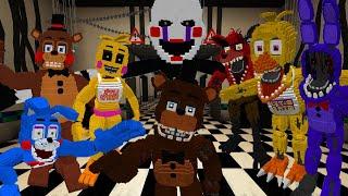 Five Nights at Freddys 2 addon for MCPE  Full Addon Review