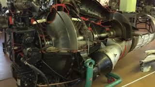 Redial Jet Engine Klimov VK-1  Russian Mig - 15 Jet Engine Structure  Fighter Jet Working Engine