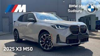 2025 BMW X3 M50 - Whats New?  Video Walkaround & Exhaust