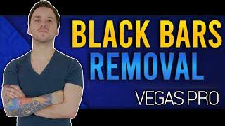 VEGAS Pro How To Remove Black Bars - Tutorial #561