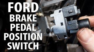 How to Brake pedal position stop light switchsensor remove reinstall